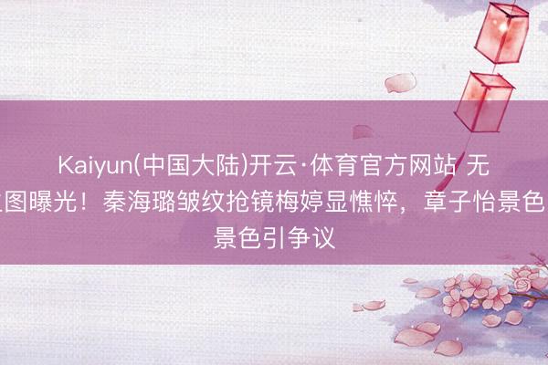 Kaiyun(中国大陆)开云·体育官方网站 无滤镜生图曝光！秦海璐皱纹抢镜梅婷显憔悴，章子怡景色引争议